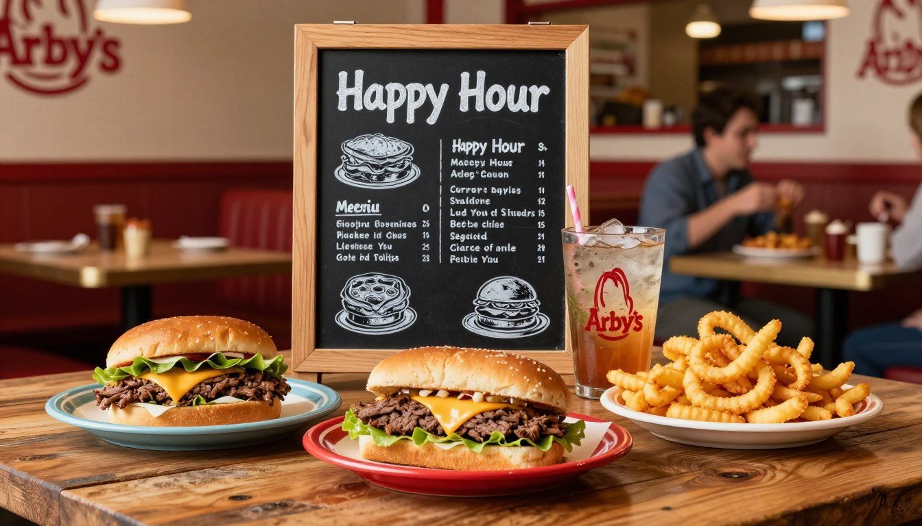 arby's happy hour menu