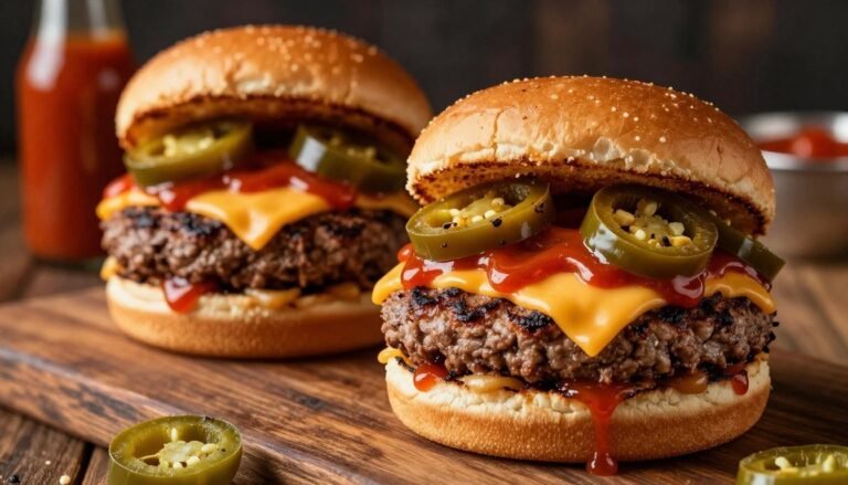 Burger King Fiery Menu