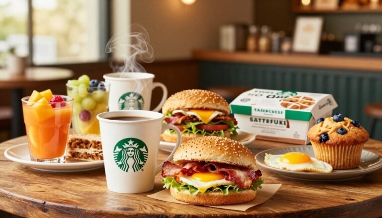 starbucks breakfast menu