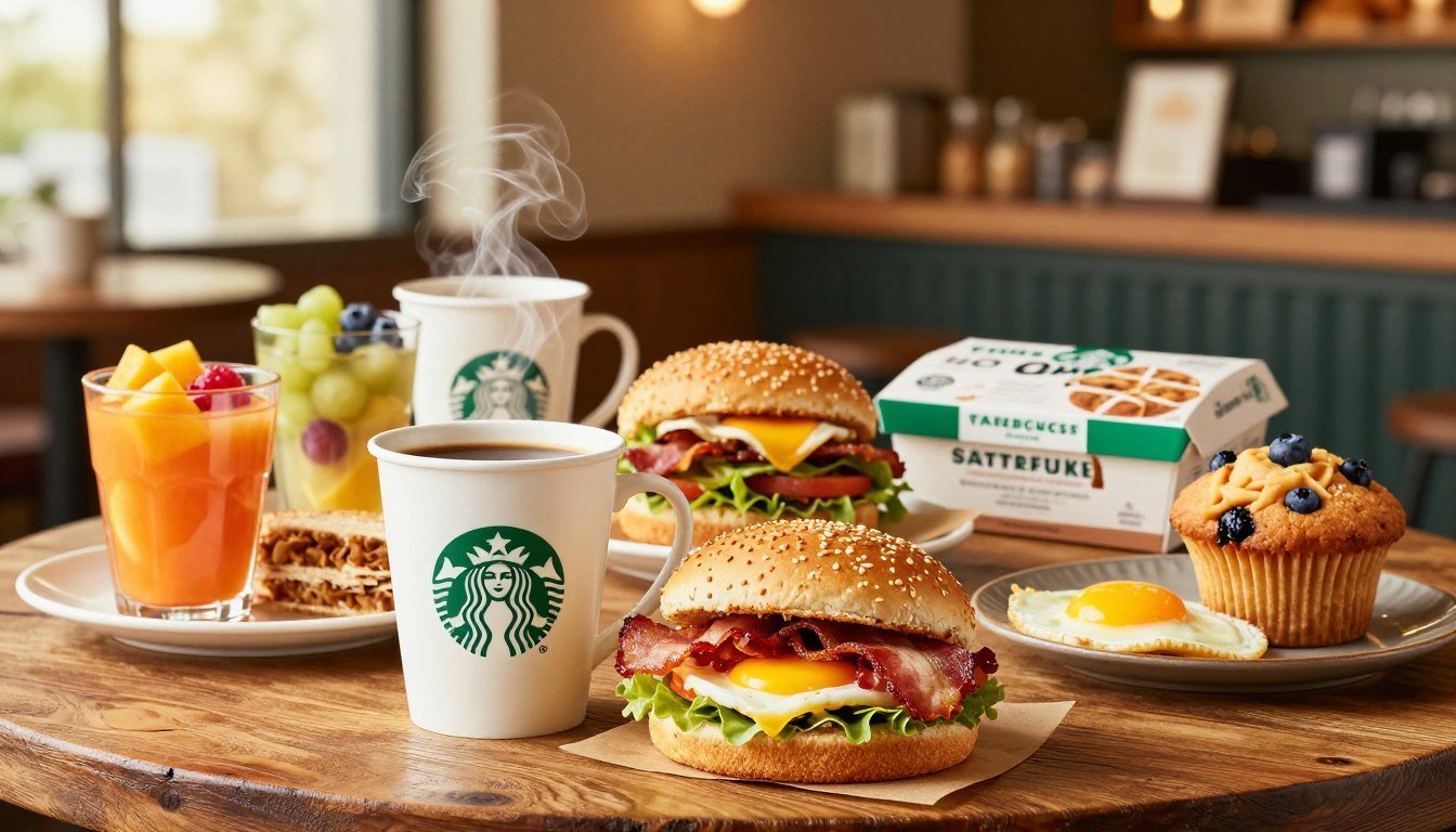 starbucks breakfast menu