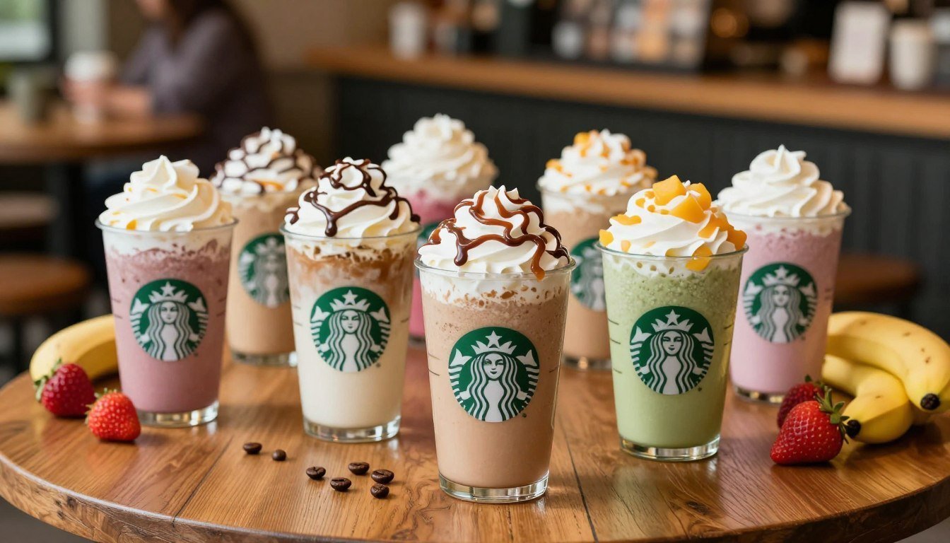starbucks frappuccino menu