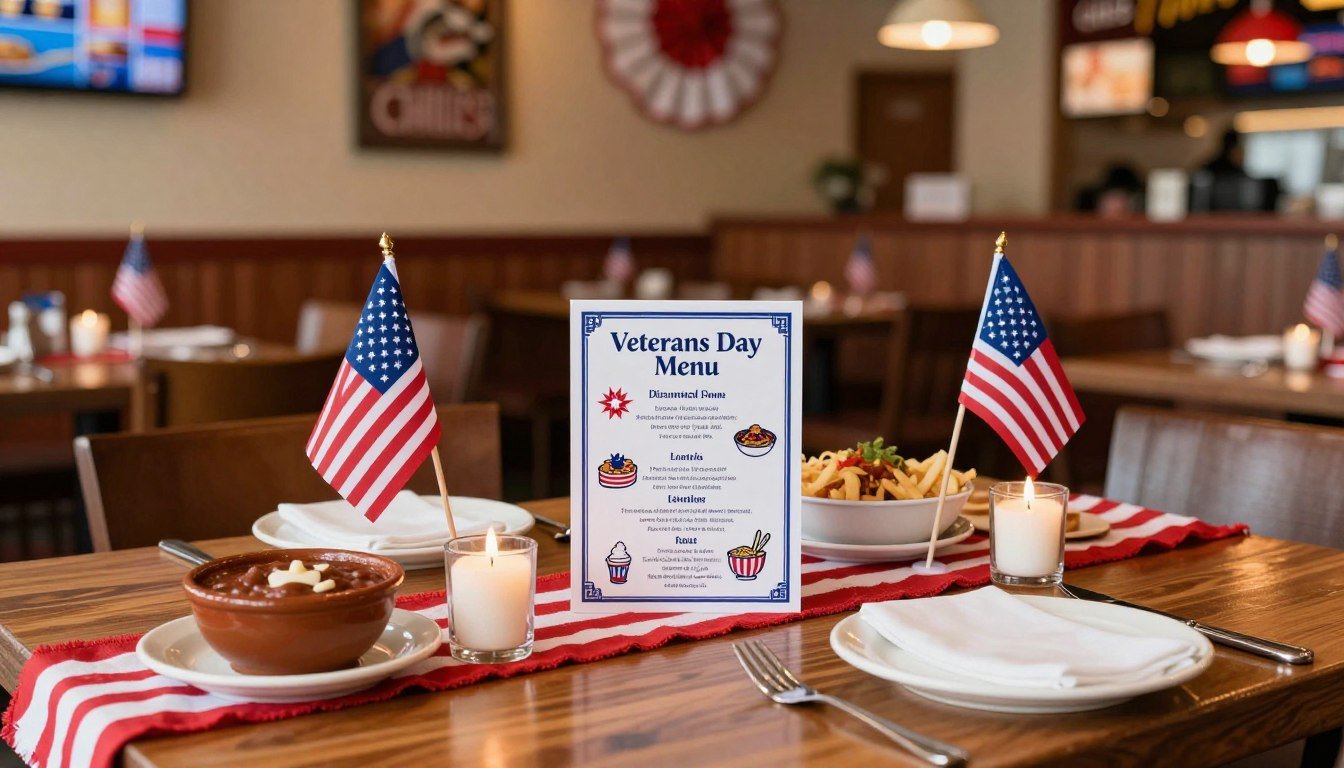Chili's Veterans Day Menu