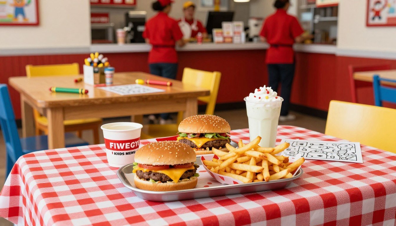 Five Guys Kids Menu