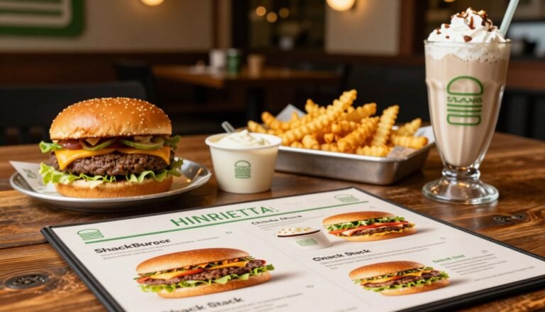 shake shack henrietta menu